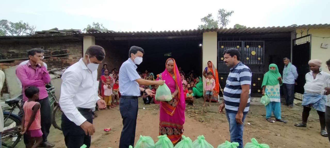 Social Initiative by School - At Kharharwa, tribute to Late Mrs Saeeda Faiz